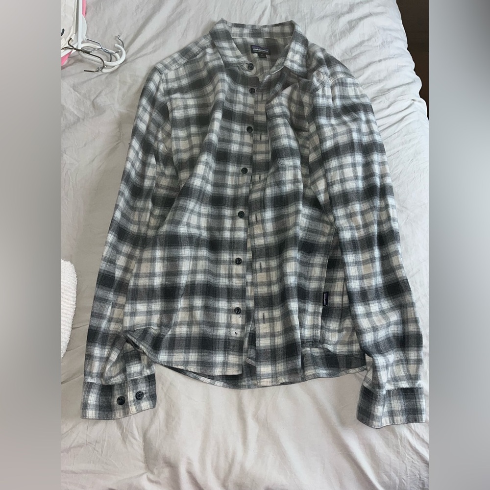 Patagonia Plaid Button-Up Shirt